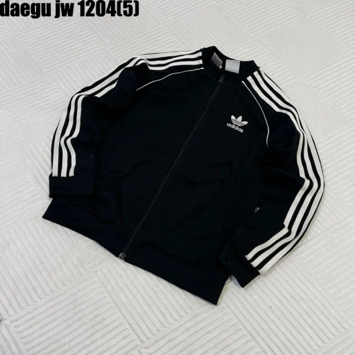 アディダスキッズ 3本線 トラックジャージ ブラック 140 1204