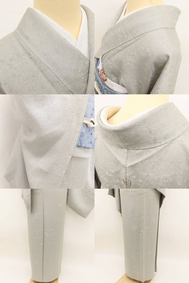 着物 ギャップを生む松竹梅や菊