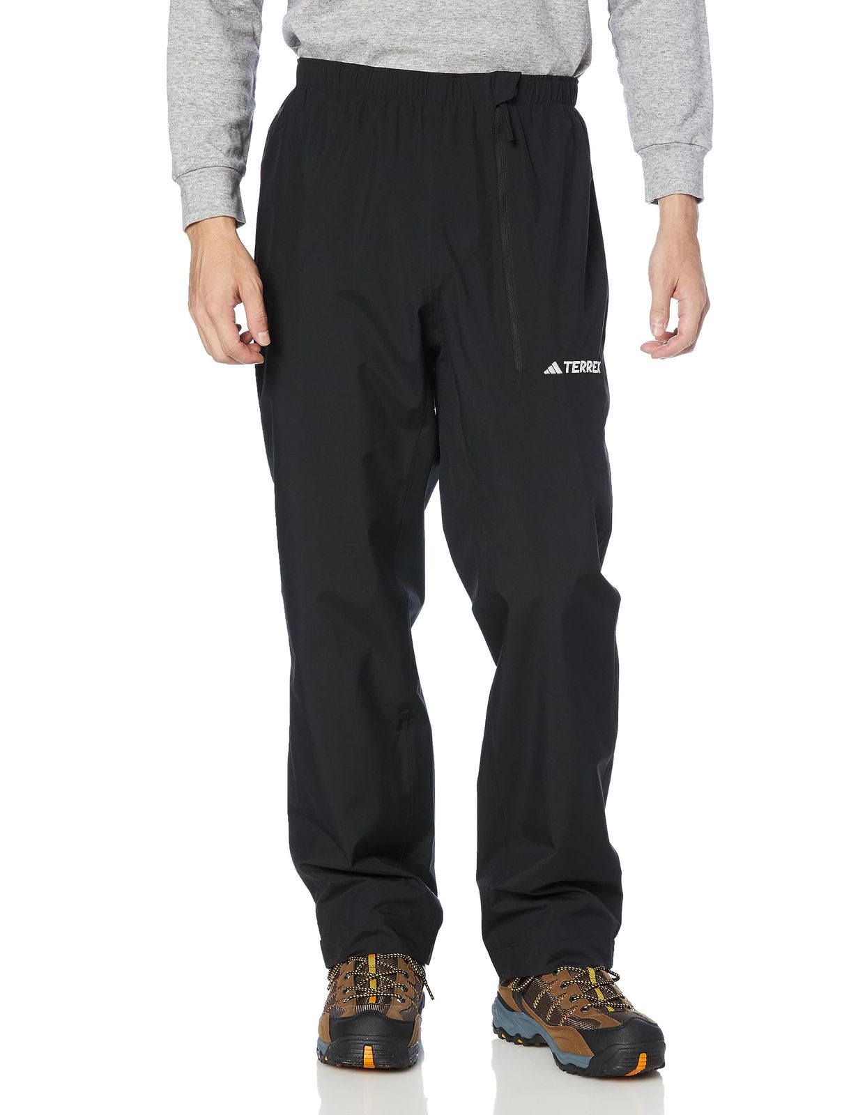 アディダス ロングパンツ テレックス マルチ RAIN. RDY 2レイヤーレインパンツ MML 24 メンズ ブラック IB 1120 J 2 XL