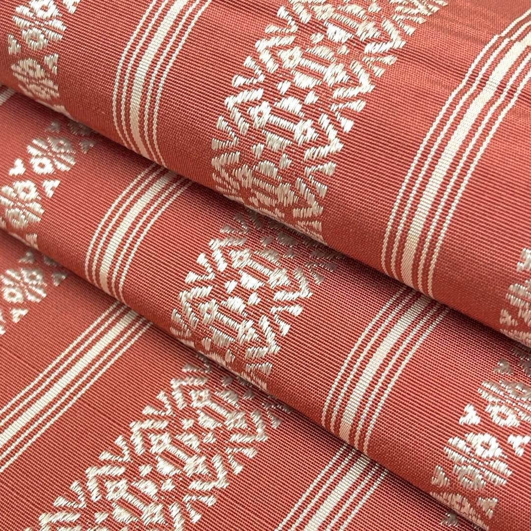  着物と帯 時流 O 25751 s 正絹 半幅帯 本場筑前博多織 献上柄 半巾 半幅 小袋帯 帯