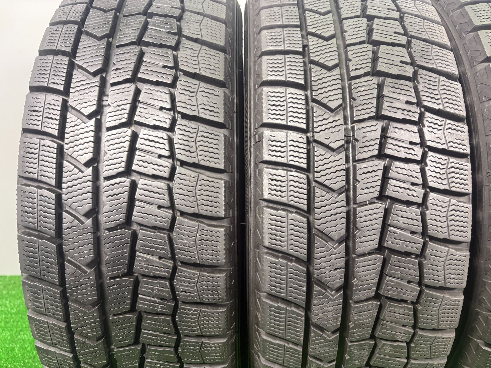 185 60 R 15 ダンロップ WM 02 2020年製 4本 冬 タイヤ スタッドレス TA 835