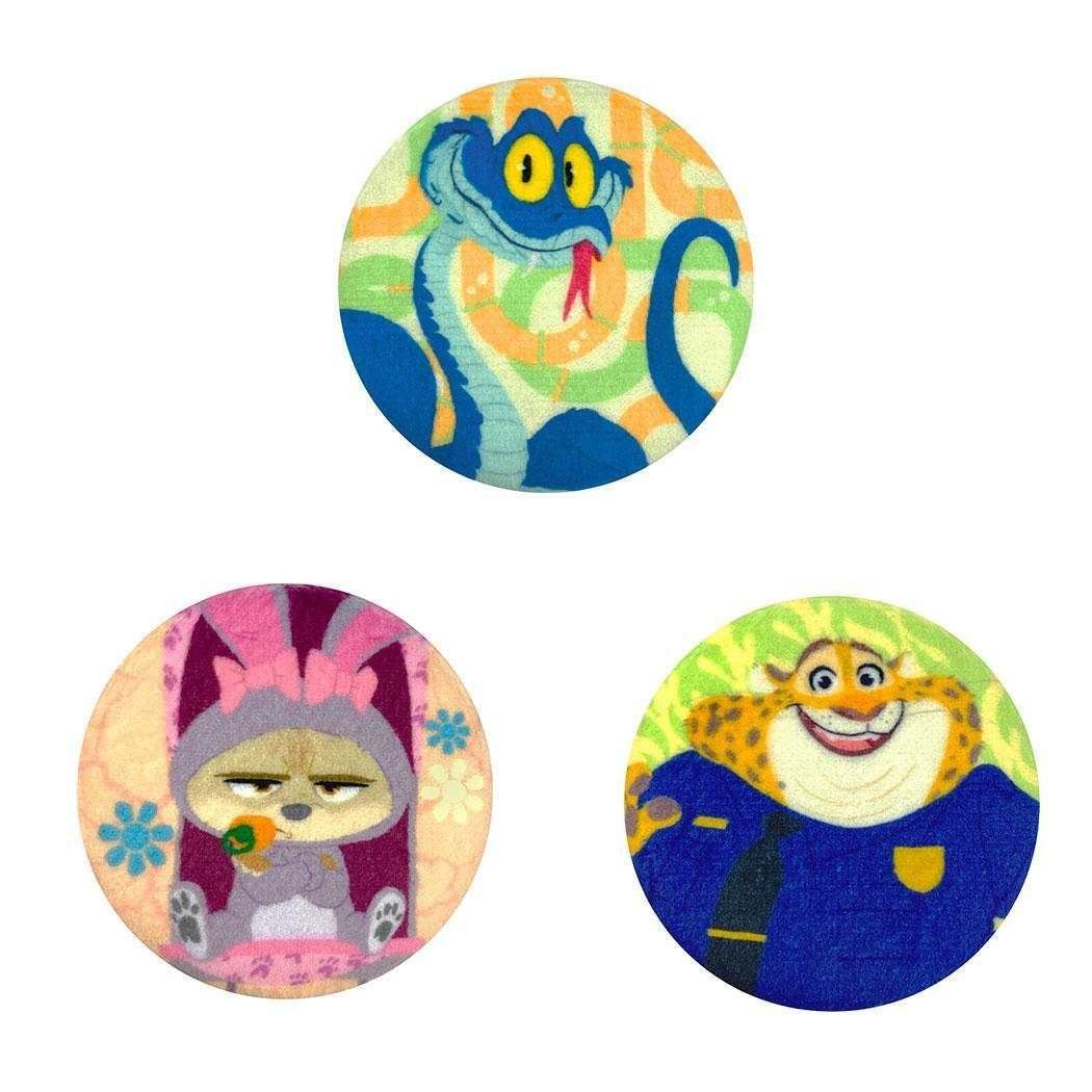 メール便】ズートピア2 缶バッジ ブラインドふわふわ缶バッジ 全12種類