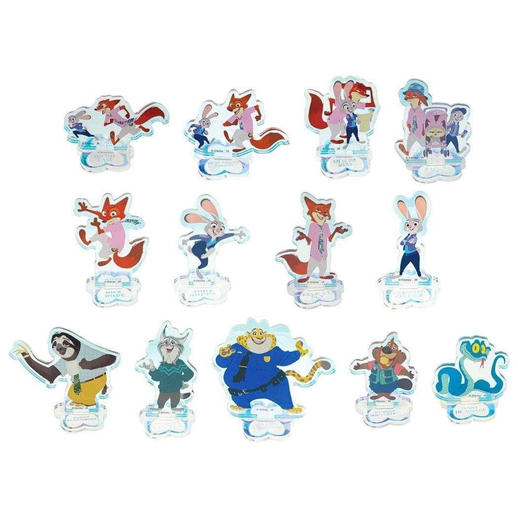 ズートピア2 コレクション雑貨 ブラインドオーロラアクリルスタンド 全