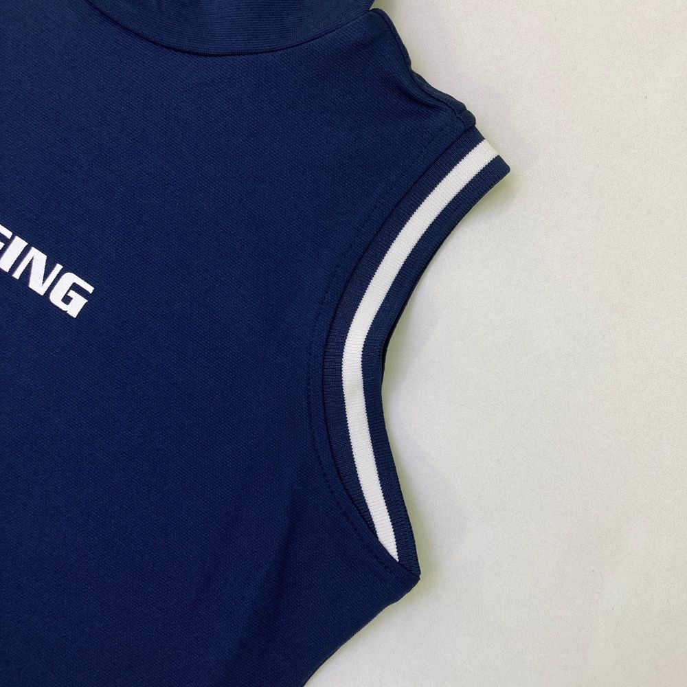 サイズ：XS BRIEFING GOLF ブリーフィング モックネック ノースリーブ