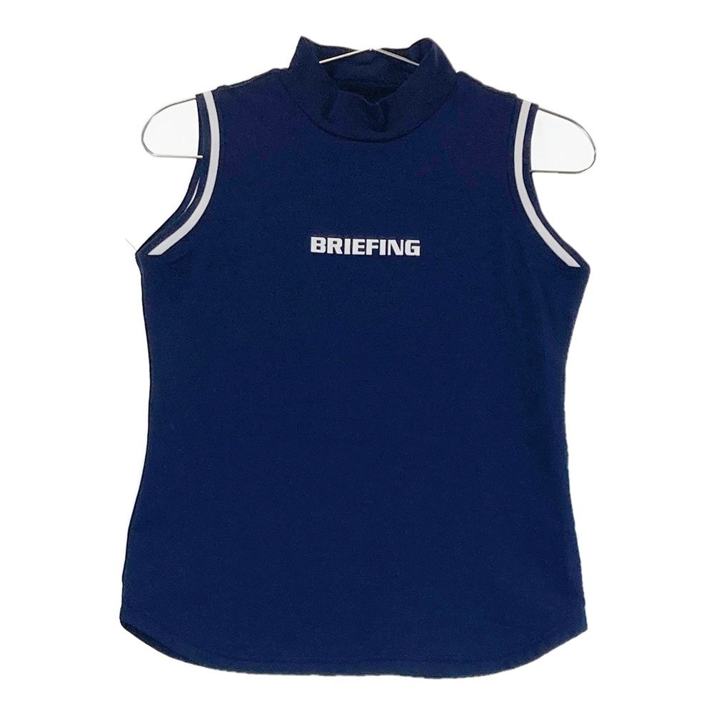 サイズ：XS BRIEFING GOLF ブリーフィング モックネック ノースリーブ