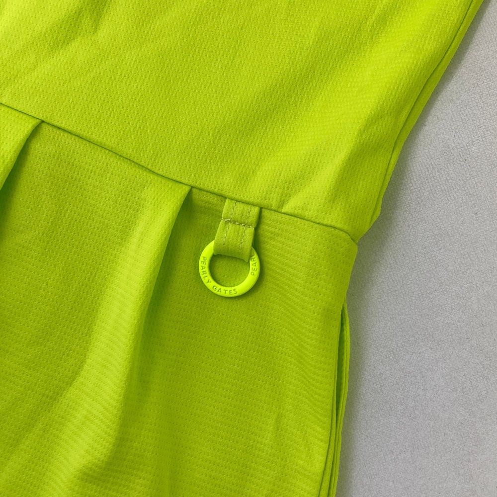 サイズ：0 PEARLY GATES パーリーゲイツ ハーフジップノースリーブ