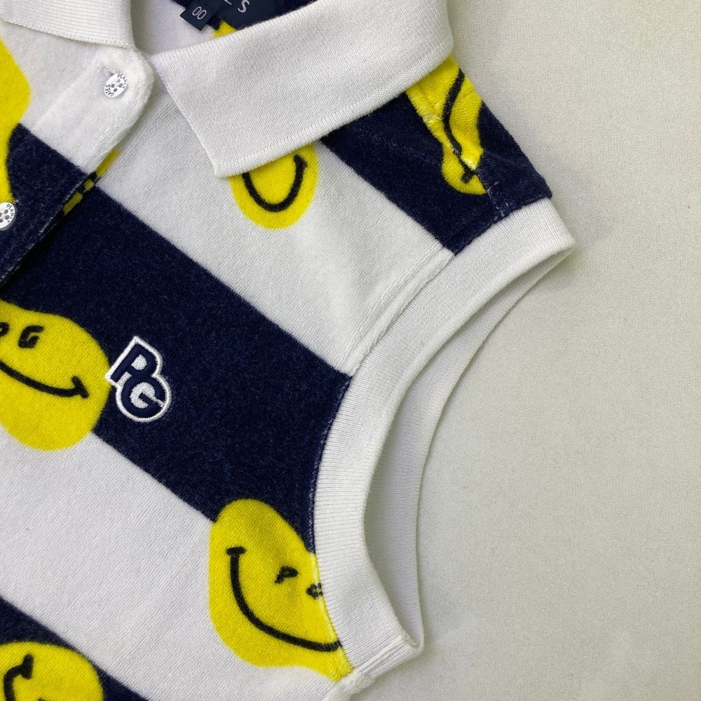 サイズ：00 PEARLY GATES パーリーゲイツ ; ノースリーブポロシャツ