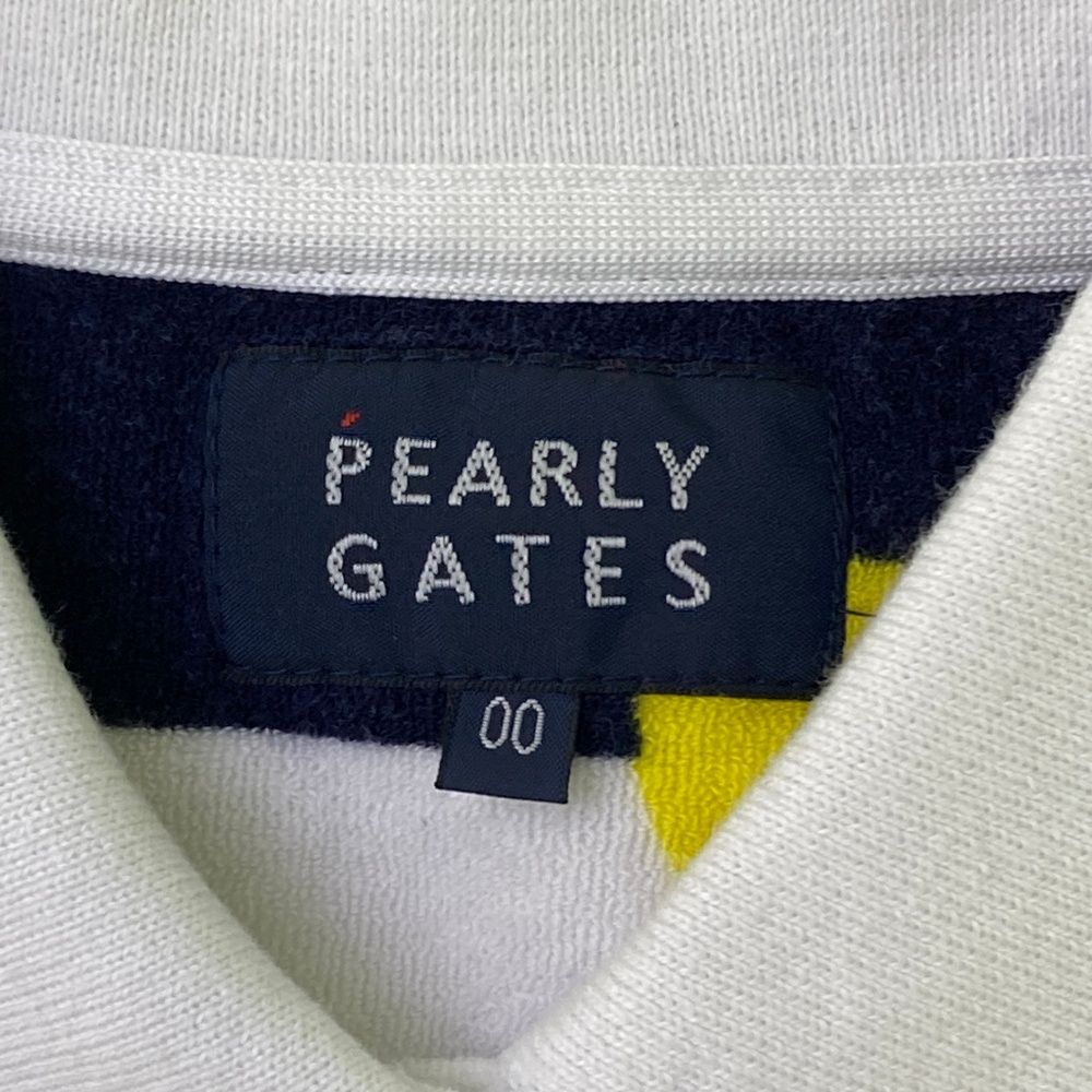 サイズ：00 PEARLY GATES パーリーゲイツ ; ノースリーブポロシャツ