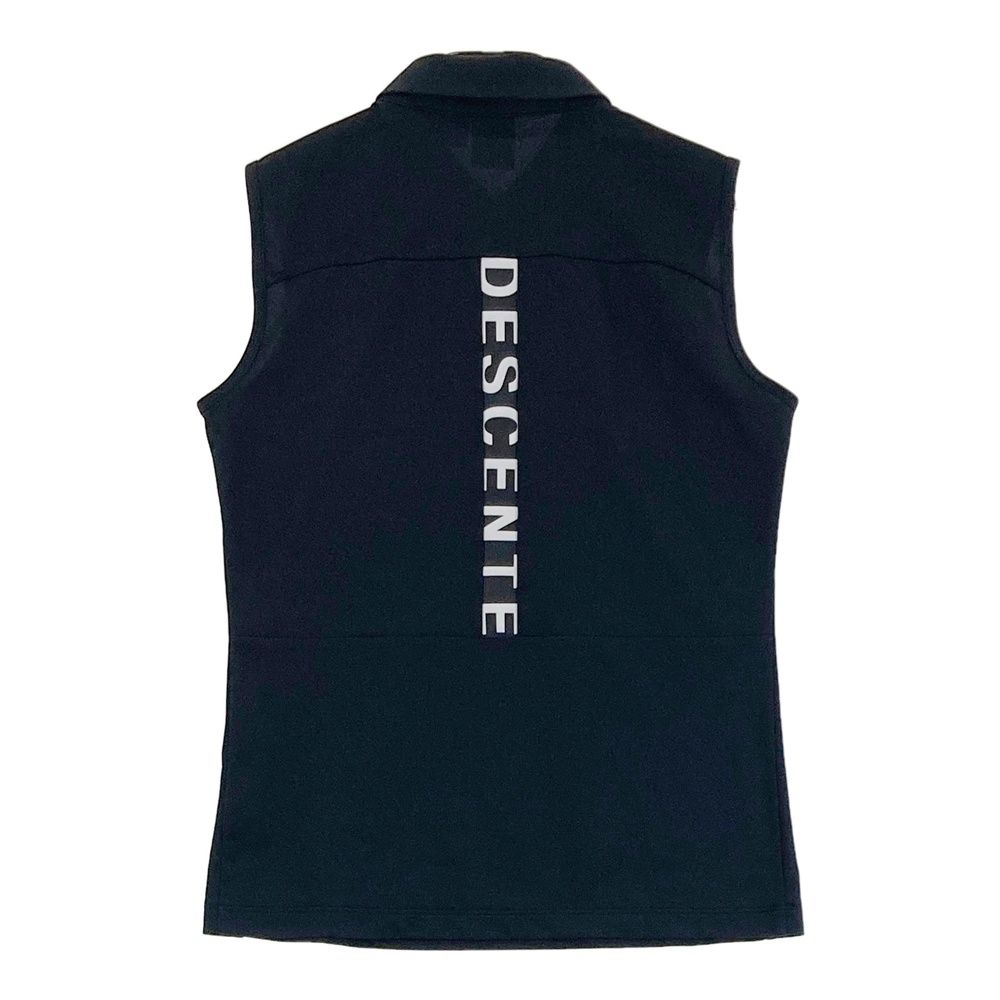 サイズ：L DESCENTE GOLF デサントゴルフ ノースリーブ ポロシャツ