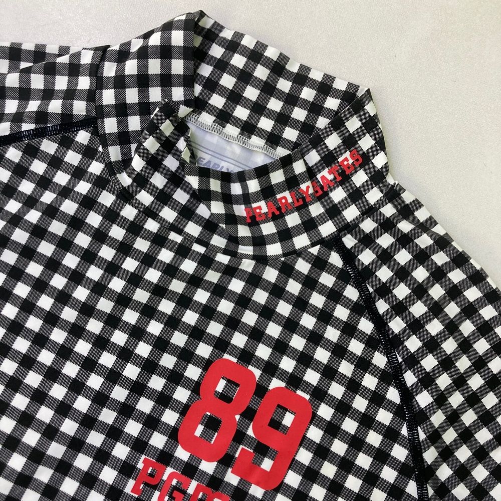 サイズ：3 PEARLY GATES パーリーゲイツ ハイネック 長袖 インナーT