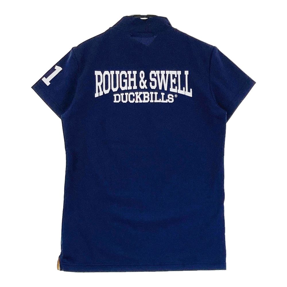 サイズ：S ROUGH&SWELL ラフアンドスウェル モックネック半袖Tシャツ