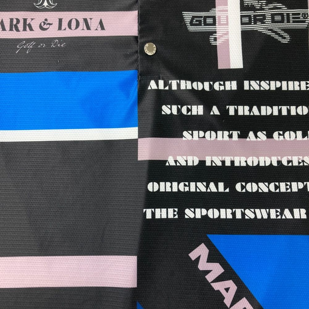 MARK & LONA メッシュシャツ サイズ48 サイズ：48 MARK&LONA マークアンドロナ 2025年モデル メッシュ 半袖