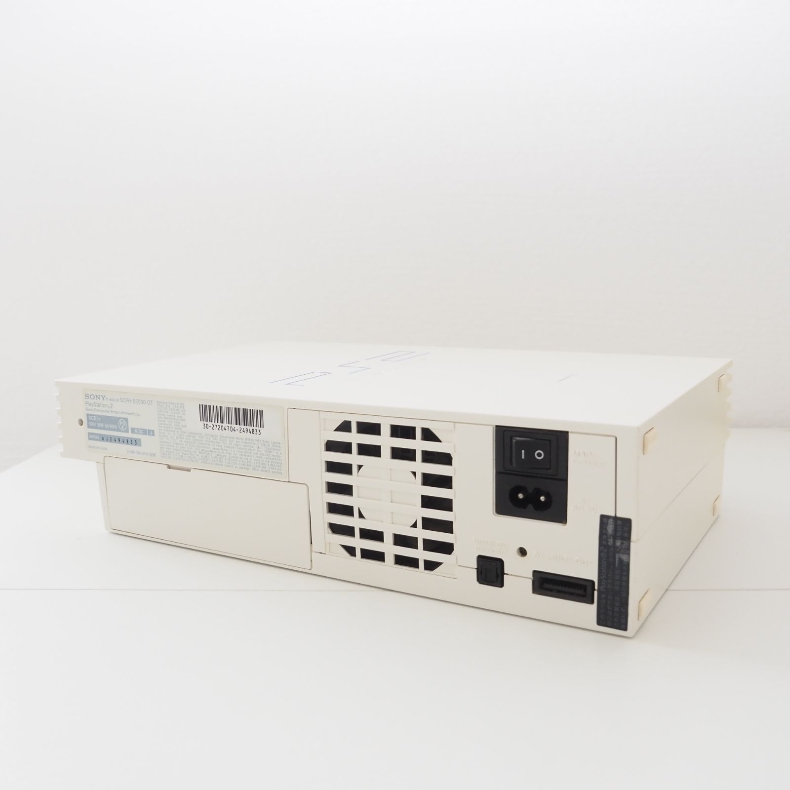 PS2 SCPH-55000 GT プレイステーション2 厚型 本体 ホワイト
