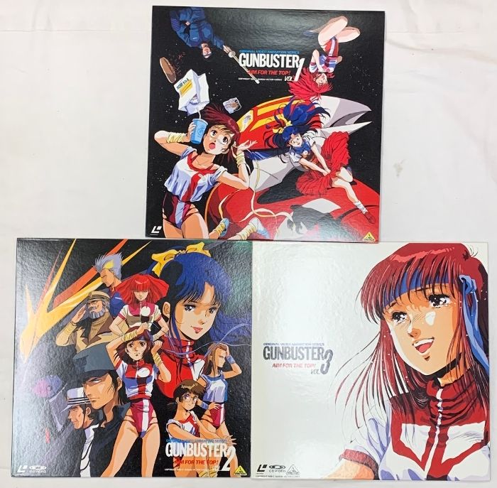 6 LD アニメ トップをねらえ! VOL.1~3 GUNBUSTER AIM FOR THE 6 LD アニメ トップをねらえ! VOL.1~3 GUNBUSTER AIM FOR THE