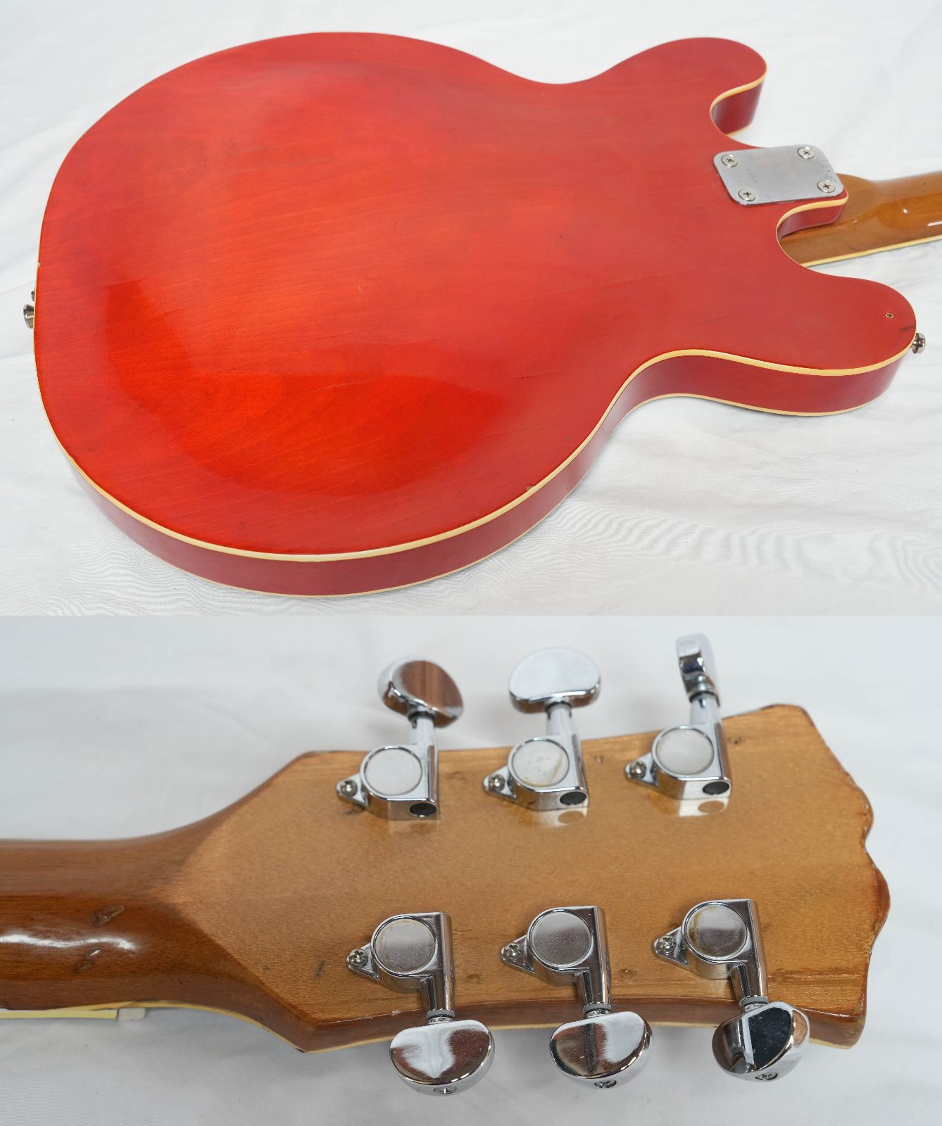 ☆Greco☆EG-135 Cherry ビザール 60年代フルアコモデル 日本製 現状品