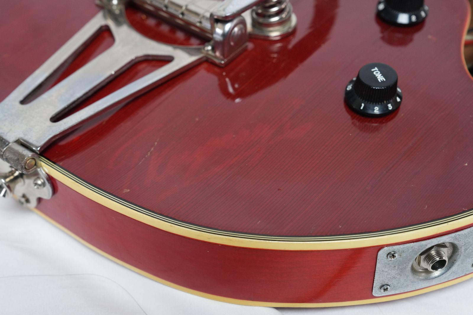 ☆Greco☆EG-135 Cherry ビザール 60年代フルアコモデル 日本製 現状品