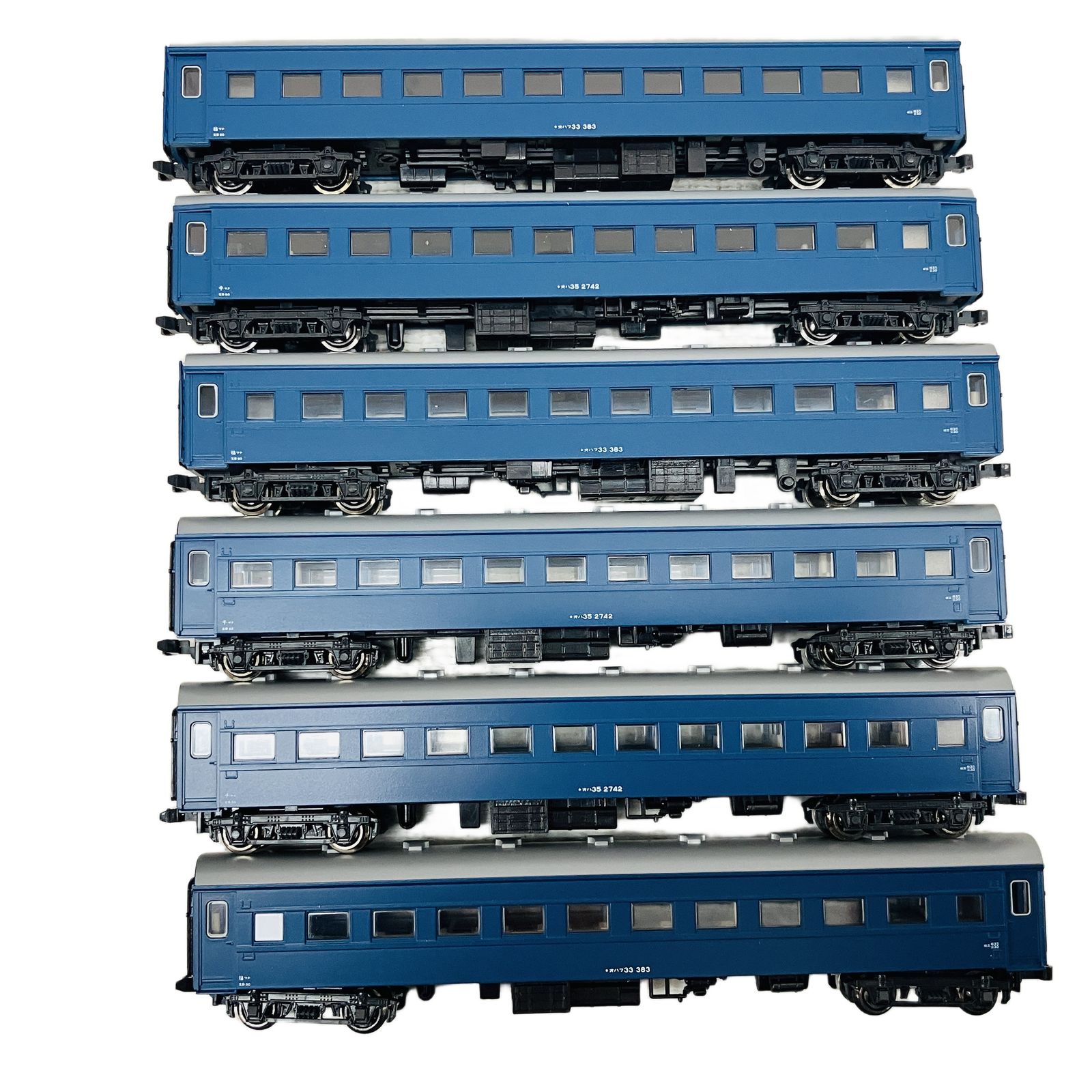 KATO 国鉄 旧型客車 35系 6両 型番不明 カトー 鉄道模型 Nゲージ 中古