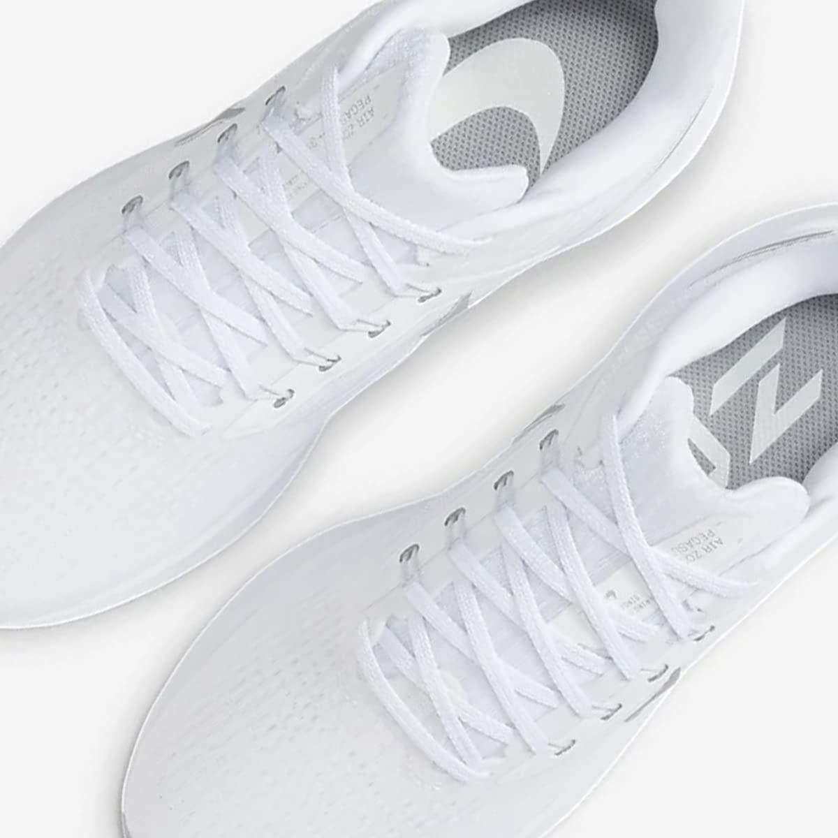  ナイキ エア ズーム ペガサス 39 W Air Zoom Pegasus ホワイト ピュアプラチナム グレーフォグ メタリックシルバー DH 4072-100 23.0 cm モカシン 靴