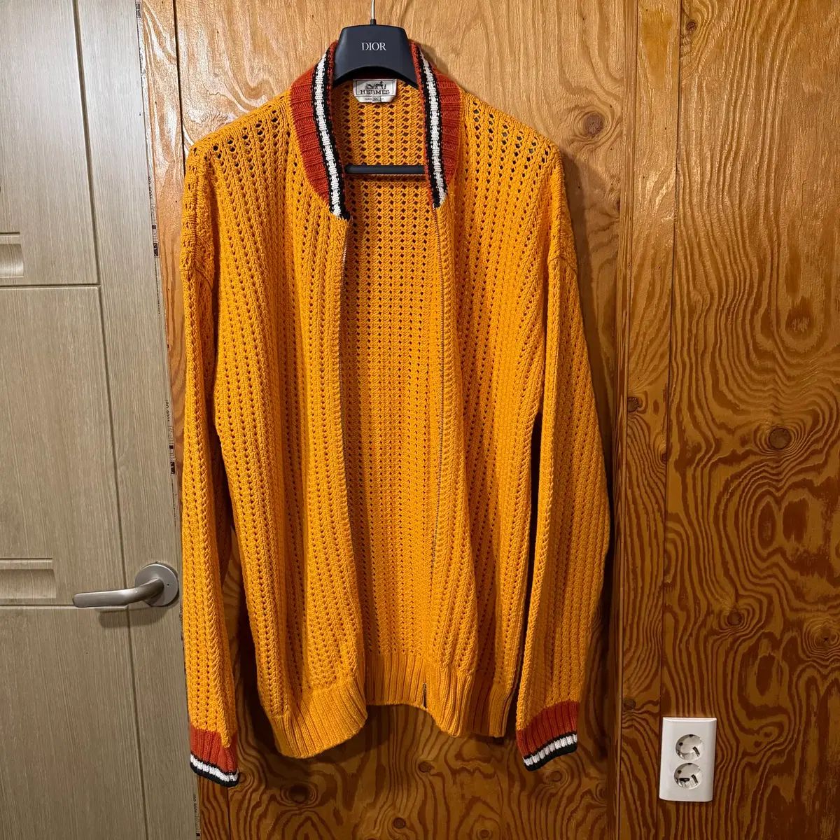 エルメス カシミア混 ジップアップ カーディガン ジャケット - メルカリ