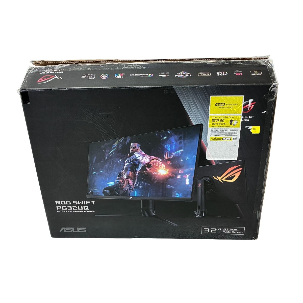 ASUS PG32UQ ROG Swift 2022年製 32インチ 液晶 ディスプレイ 4K
