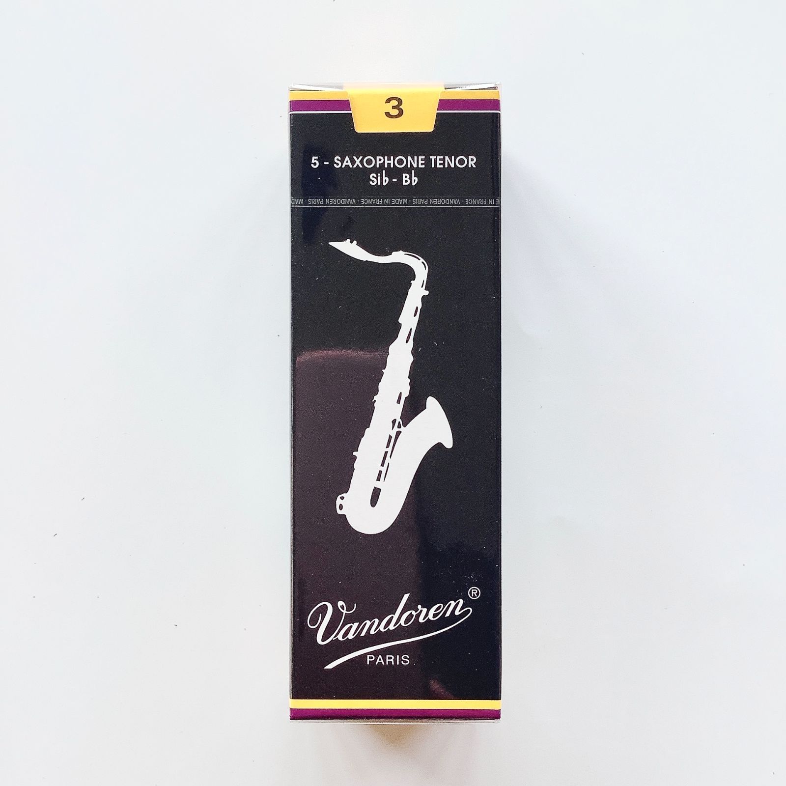 テナーサックスリード な５箱セット ヴァンドーレン トラディショナル ＃３