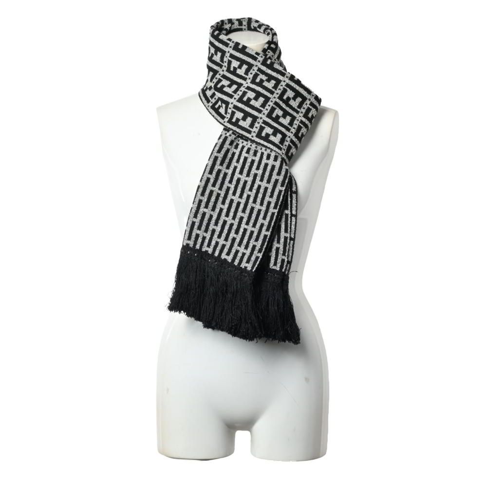 FENDI ヴィンテージ ズッカ柄 ウール マフラー - メルカリ