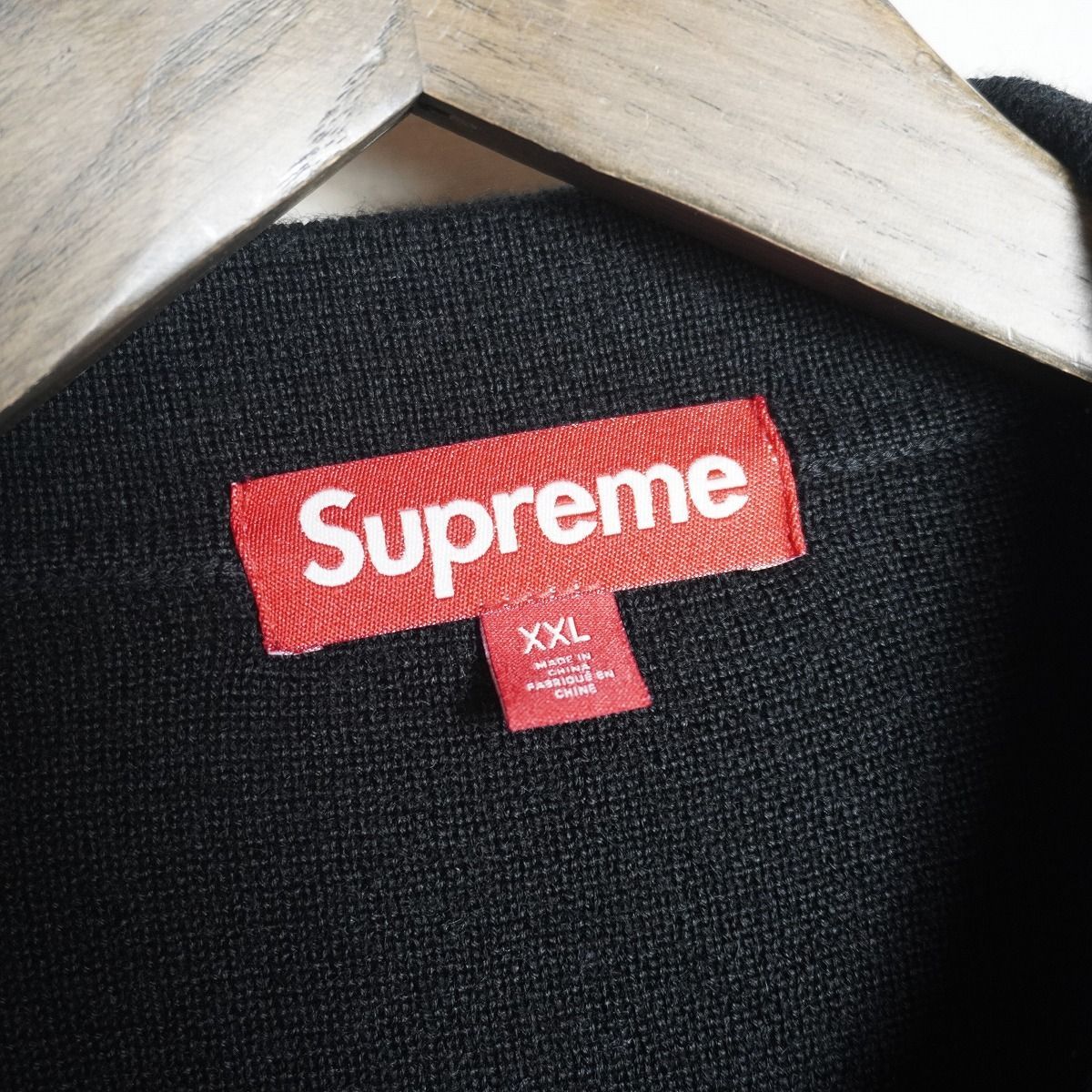 国内正規 美品 23AW Supreme シュプリーム Silk Map Cardigan シルク