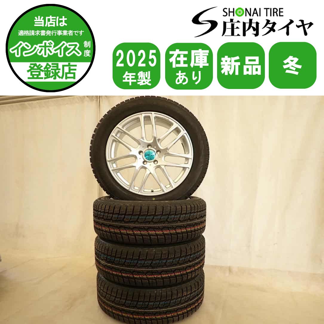 冬4本 25年製 会社宛 235 55 R 19 8 5 J トーヨー オブザーブ Gsi 6 EUROアルミ ゴルフ アウディ Q ベンツ GLC NO D 7104
