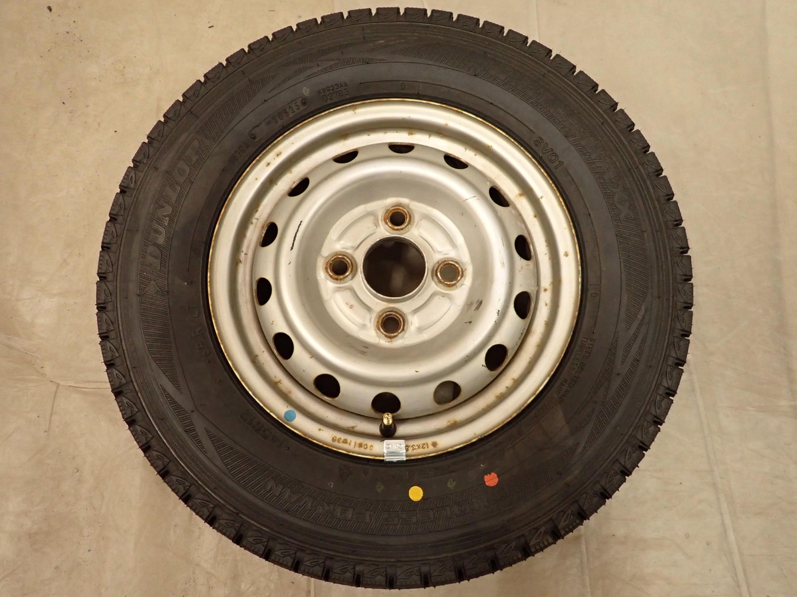  冬 製 4本SET 会社宛 145 R 12 3 5 J 6 PR LT ダンロップ WINTER MAXX SV 01 スチール ピクシスバン ハイゼット NO D 7069 12インチ以下 タイヤ ホイールセット