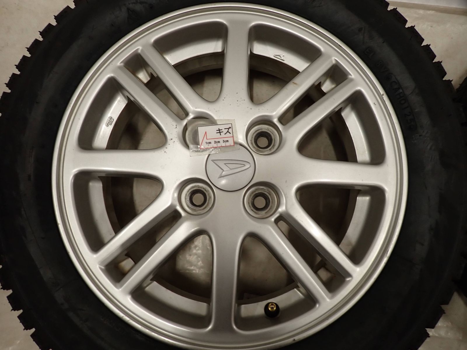 冬 製 4本 会社宛 155 65 R 14 4 5 J 75 Q ブリヂストン ブリザック VRX 2 ダイハツ アルミ タント キャスト NO D 7102 フルサイズ 14インチ 