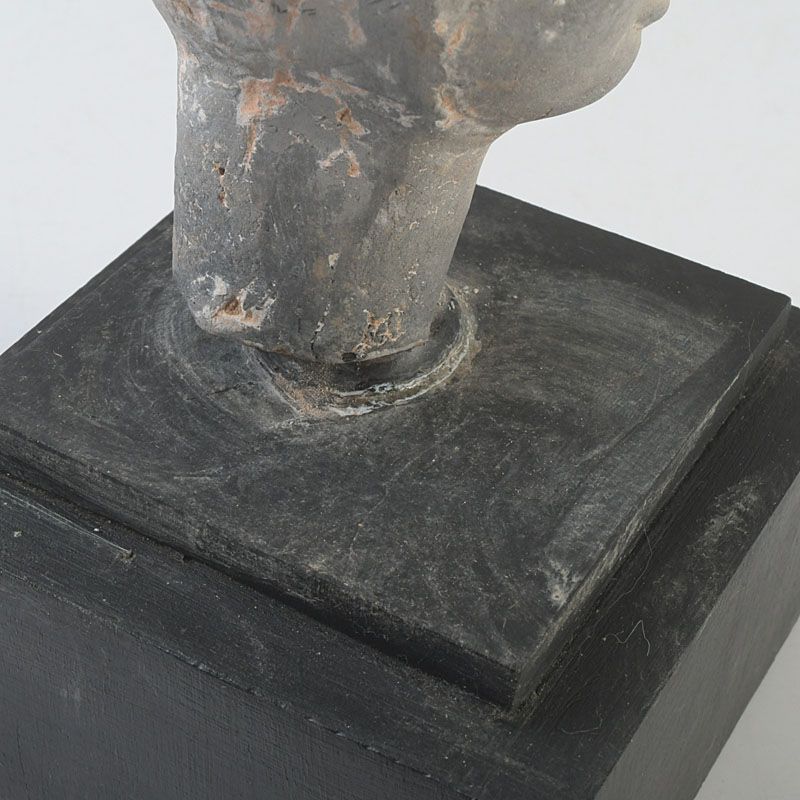 中国 古い兵馬俑 頭俑 唐木台付 N S447 - メルカリ 中国 古い兵馬俑 頭俑 唐木台付 N S447 - メルカリ