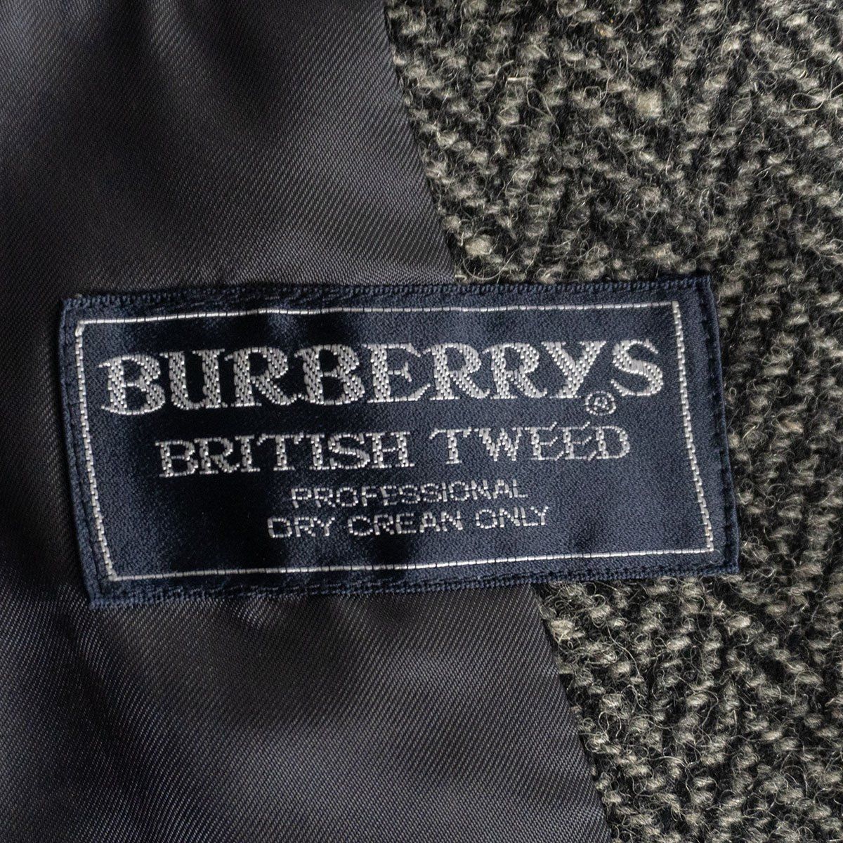 最高級】BURBERRYS【ブリティッシュツイード ダブルブレスト コート
