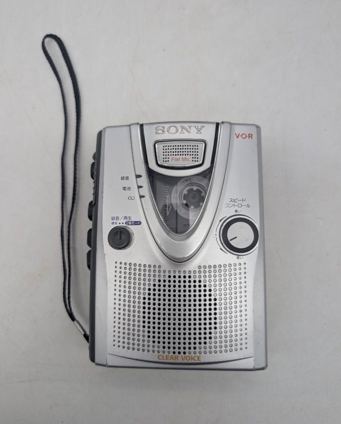 通電確認 SONY ソニー TCM-400 カセットテープレコーダー カセット