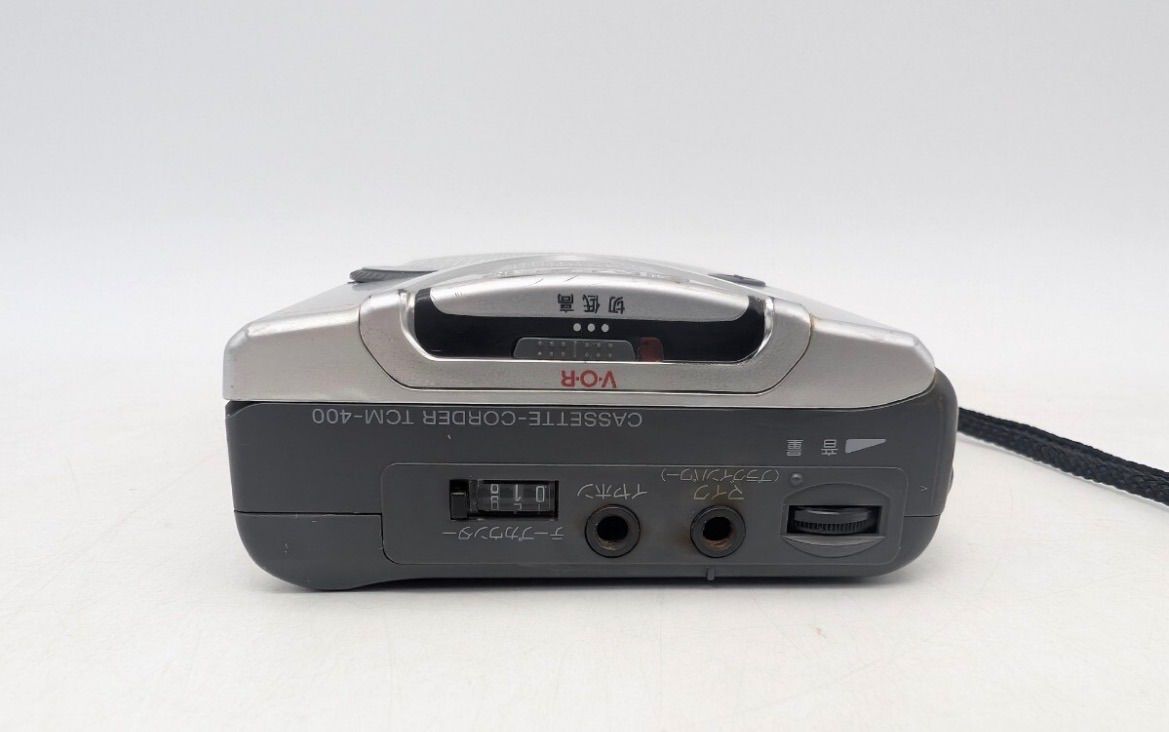 通電確認 SONY ソニー TCM-400 カセットテープレコーダー カセット