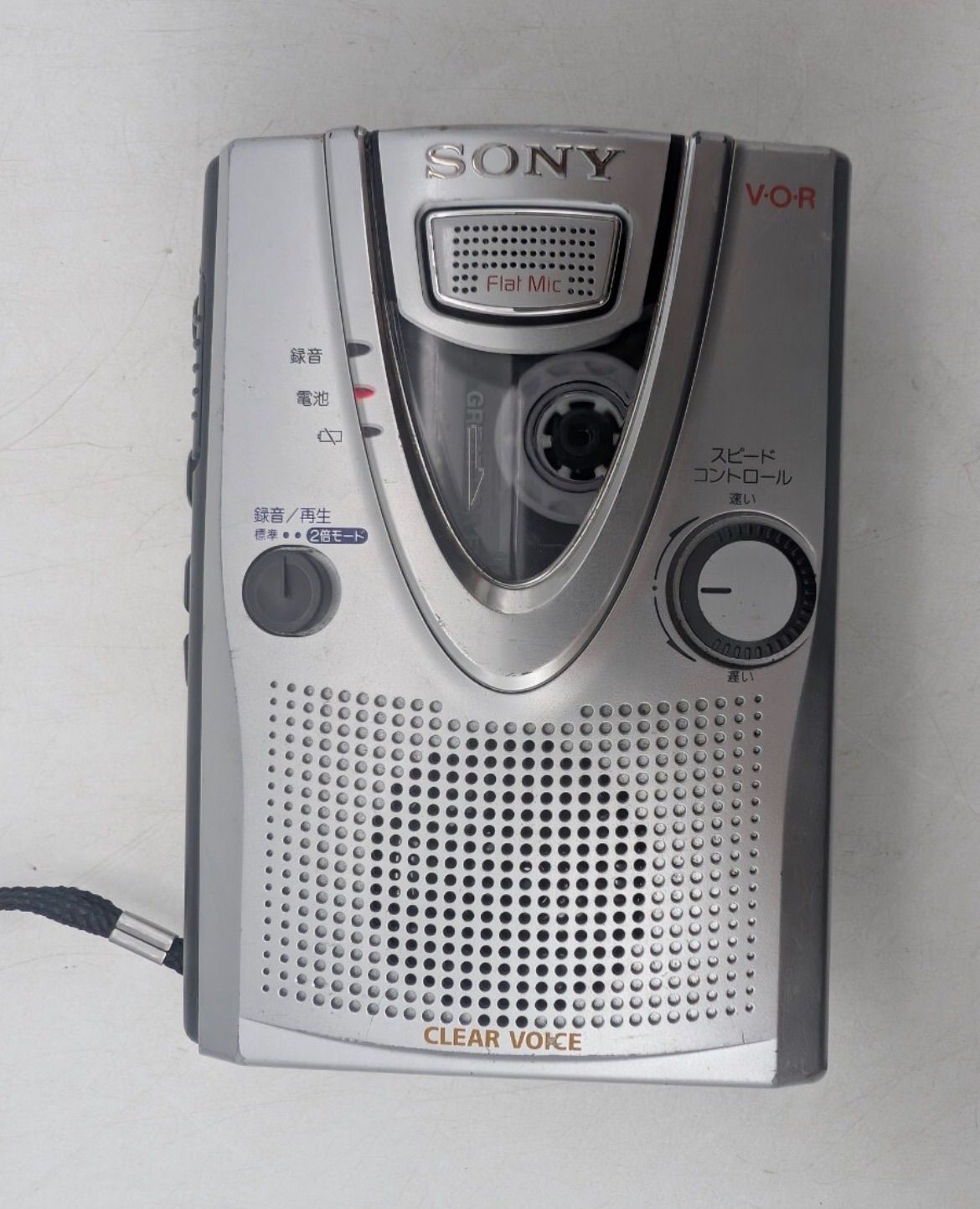 通電確認 SONY ソニー TCM-400 カセットテープレコーダー カセット