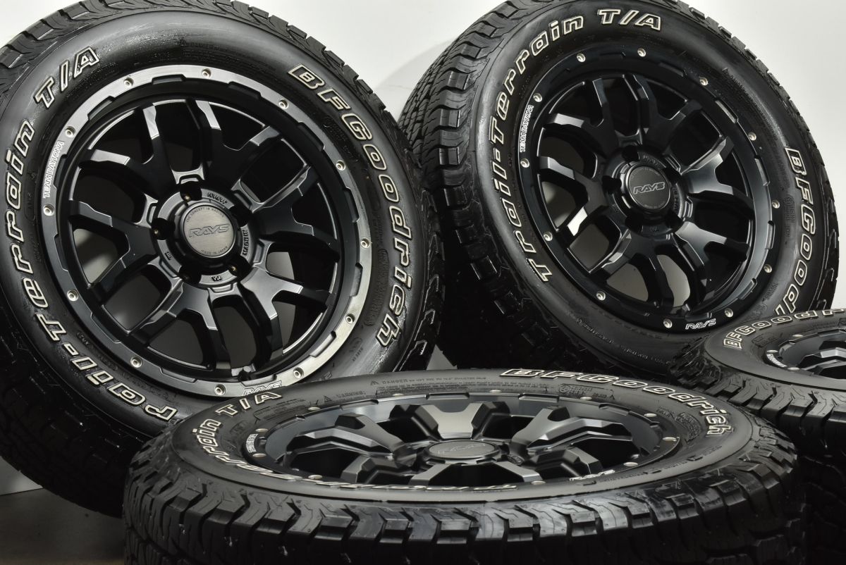 バリ溝 TEAM DAYTONA F 6 Boost 16 in 7 J 32 PCD 114 3 BFGoodrich Trail TerrainT A 215 65 R C HR カローラクロス WR V CX 30