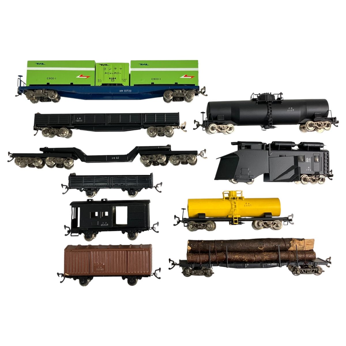 エンドウ カツミ シキ80 キ100 タム2300 他 貨物列車 10両セット HO