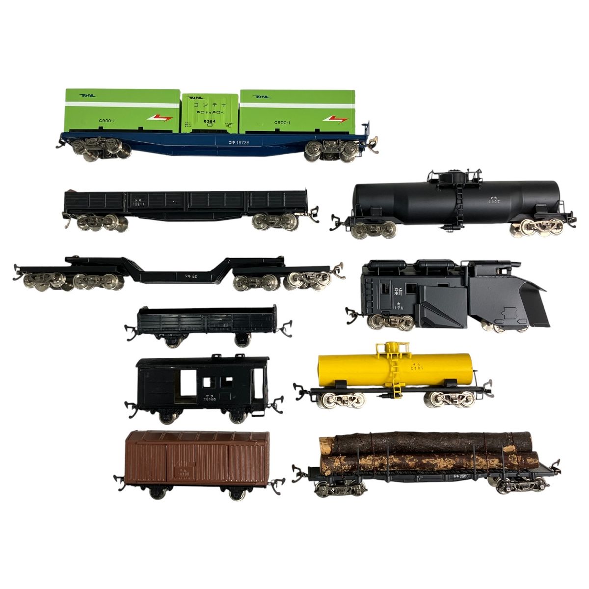 エンドウ カツミ シキ80 キ100 タム2300 他 貨物列車 10両セット HO