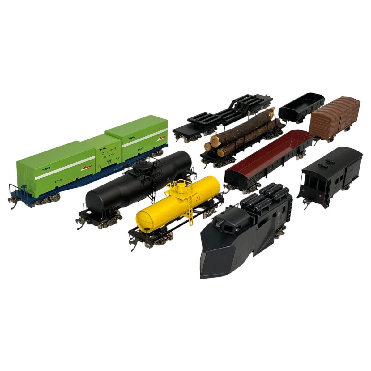 エンドウ カツミ シキ80 キ100 タム2300 他 貨物列車 10両セット HO