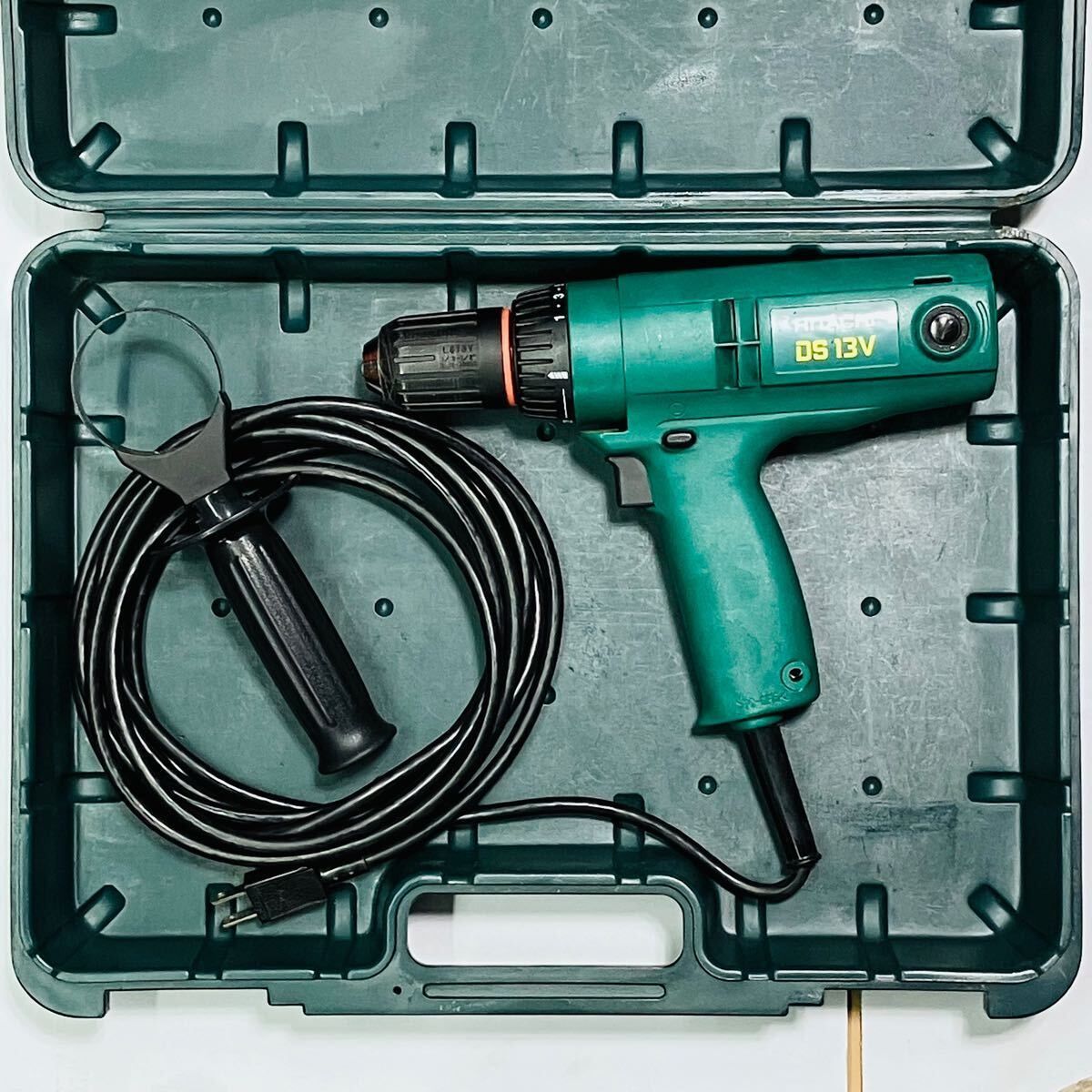 動作良好 日立 HIKOKI 13 mm キーレス ドリルドライバー ドライバドリル DS V ケース付き