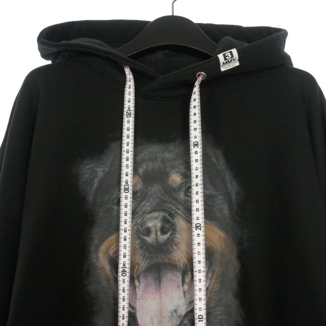 ミハラヤスヒロ MIHARA YASUHIRO 25AW Dog Printed Hoodie ドッグ