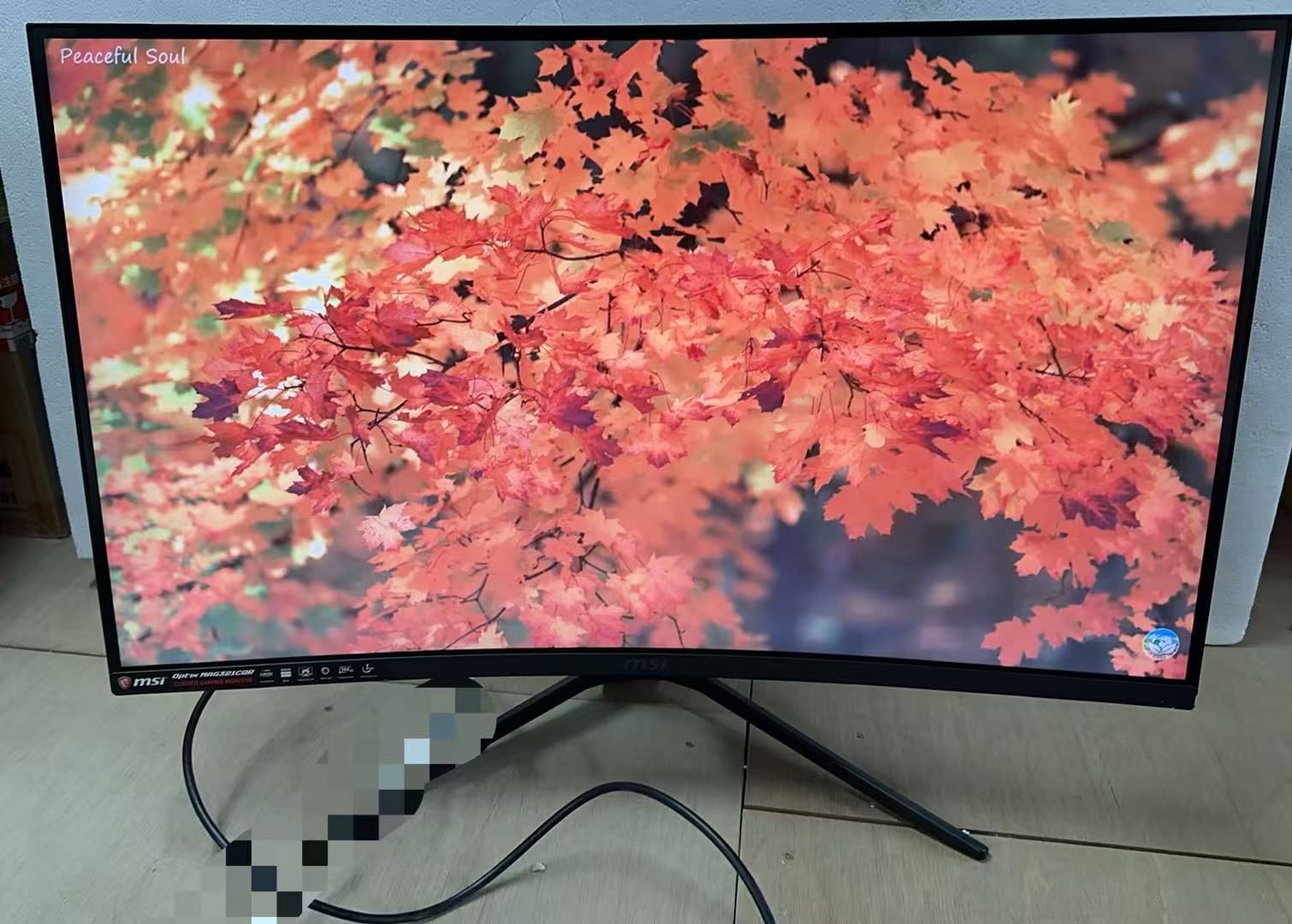 an様確認用 電源アタブターなし 本体のみ、MSI Optix MAG321CQR ゲーミング