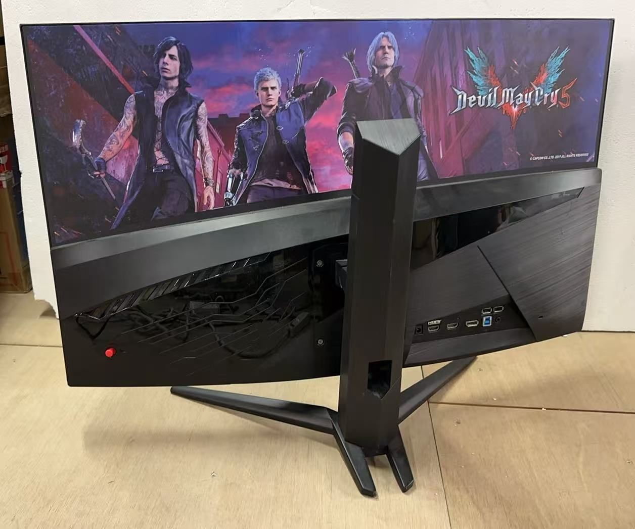 電源アタブターなし 本体のみ、MSI Optix MAG321CQR ゲーミング