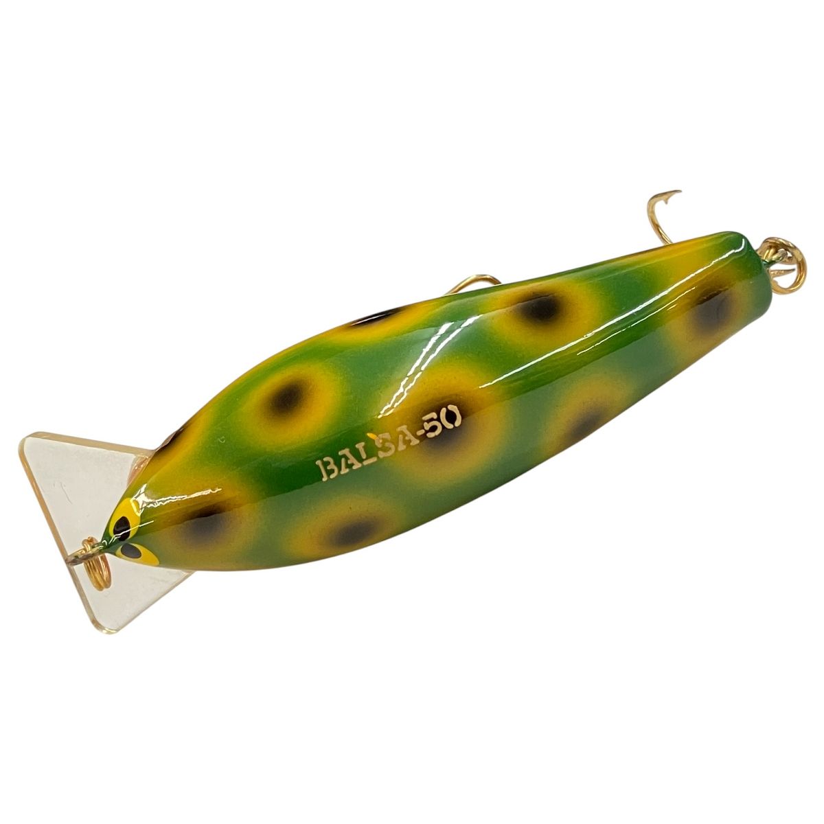 ザウルス バルサ50 スマートアレック 緑 黄色 フロッグ パロット