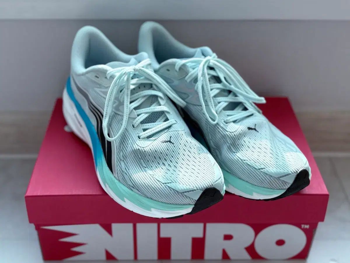 プーマ PUMA ベロシティ ナイトロ4 ワイド ミント 27 5 cm