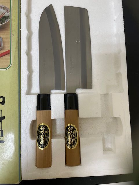 29959】調理刃物5点組 高級ステンレス製 刀匠 兼守 包丁セット未使用