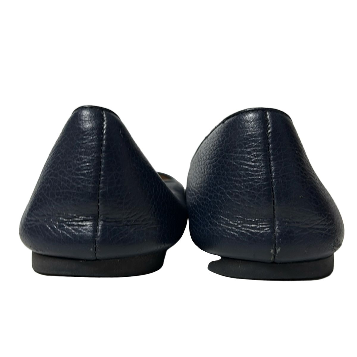 TORY BURCH(トリーバーチ) フラットシューズ 8 レディース - ネイビー