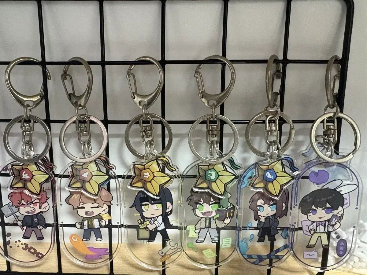 ピクセル ミステリー調査班 キーホルダー