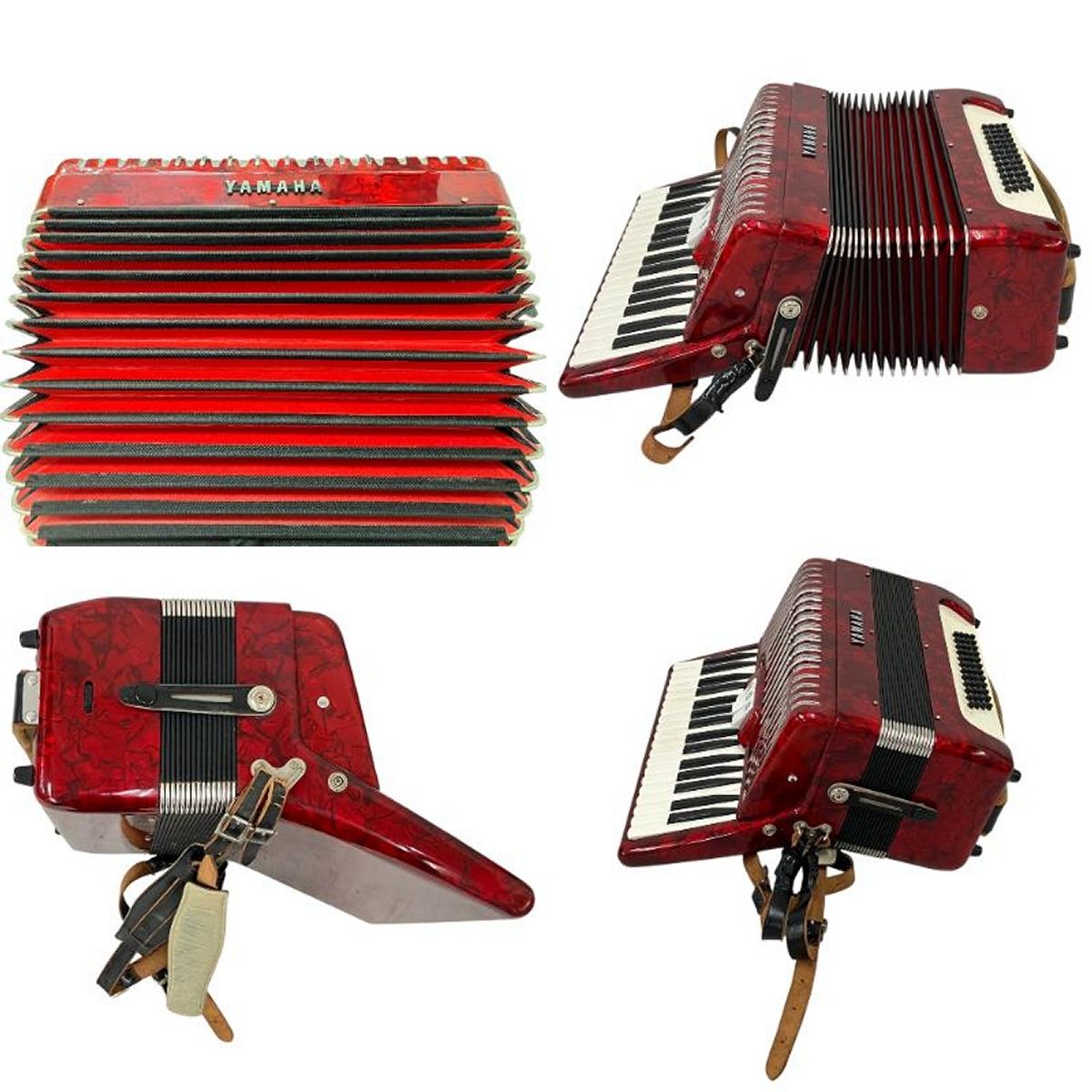 YAMAHA ヤマハ アコーディオン YA 48 34鍵 48ベース ケース付き 鍵盤楽器 ライブミキサー アコーディオン 