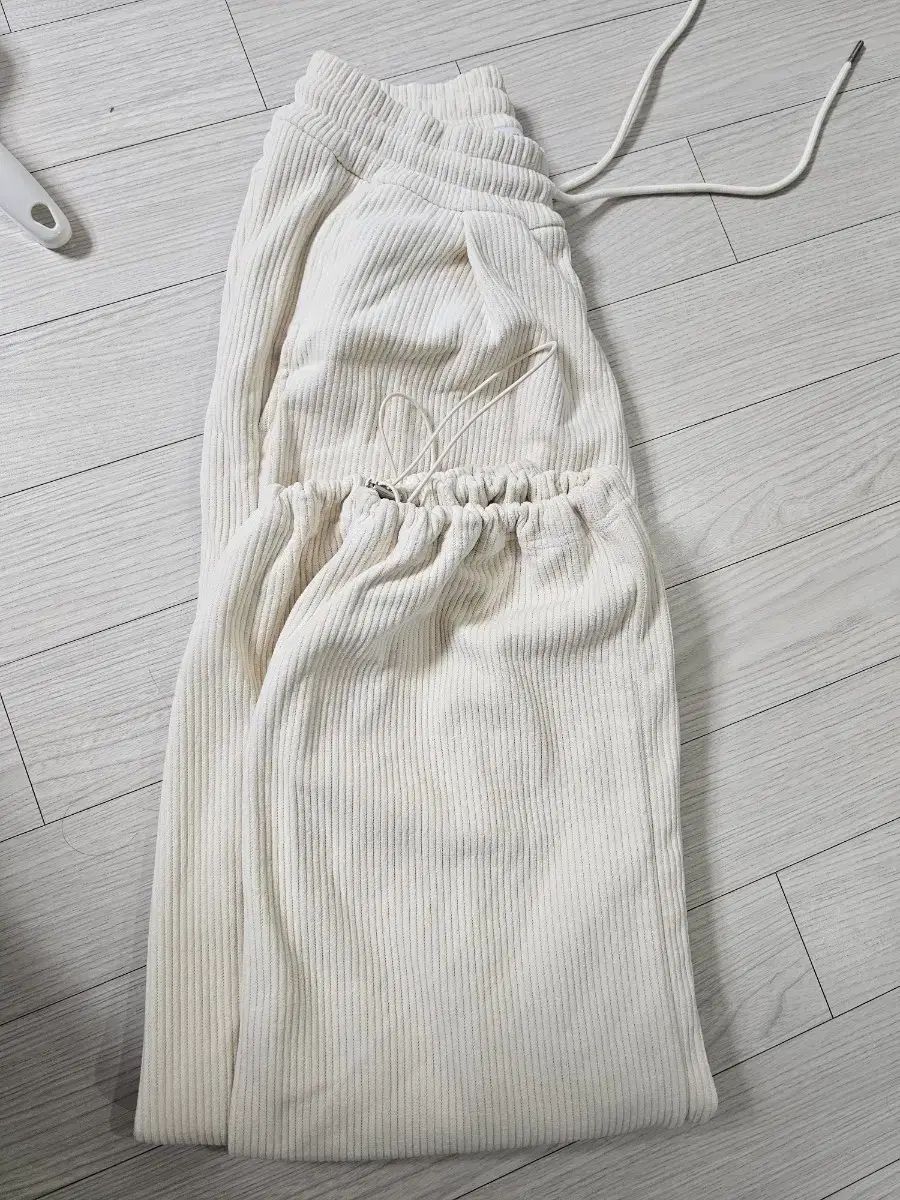 シティーブリーズ アイボリー コーデュロイ 2 way パンツ ツーウェイ